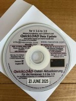  QuickLOAD/QuickTARGET-DATA UPDATE DISK   for     V 3.6, 3.7, 3.8 and 3.9      - Product Image